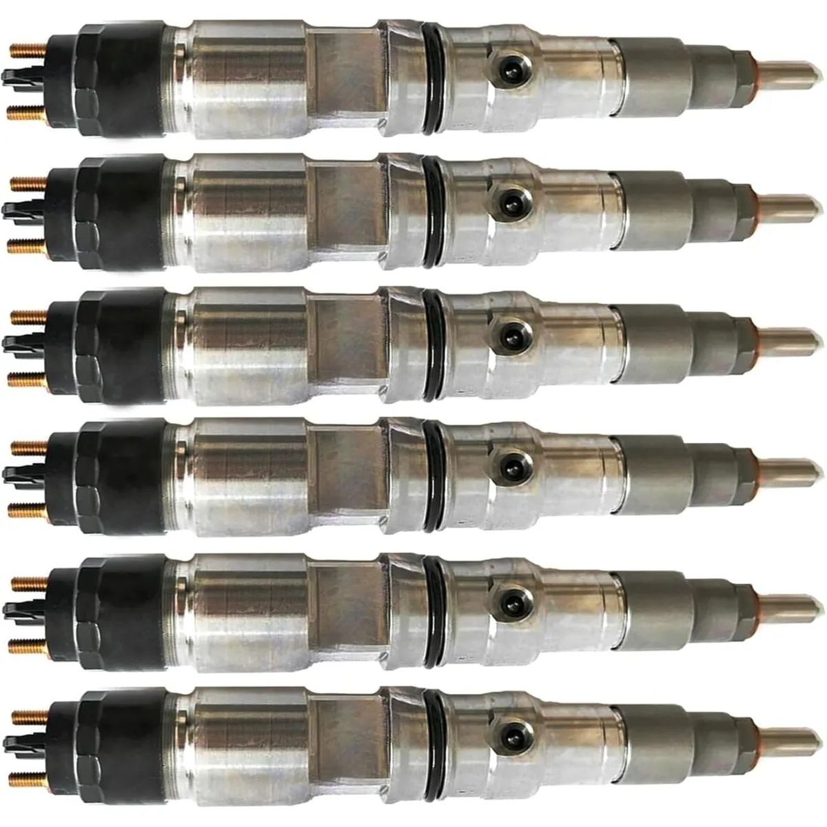 

6 PCS Fuel Injector 6C469F593AC 0445120405 for Cummins QSB 5.9L Truck