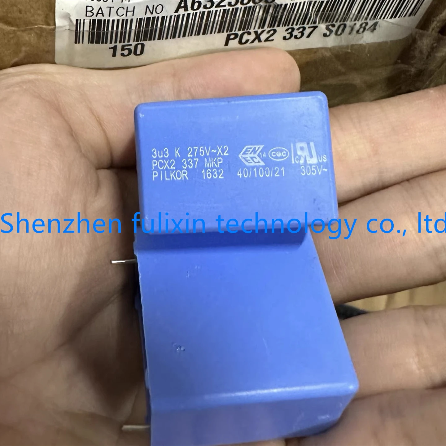 

5 шт. PCX2 337MKP 335K 3,3 мкФ 3U3 K 275 В переменного тока X2 305 В переменного тока ПИЛКОР Тонкопленочные конденсаторы