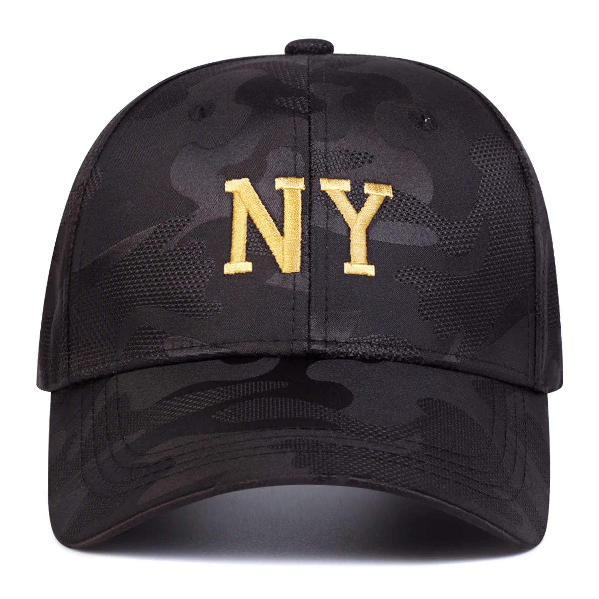 للجنسين نيويورك إلكتروني التطريز التمويه قبعات البيسبول ربيع الخريف في الهواء الطلق قابل للتعديل قبعات عادية واقية من الشمس قبعة قبعة رياضية #5