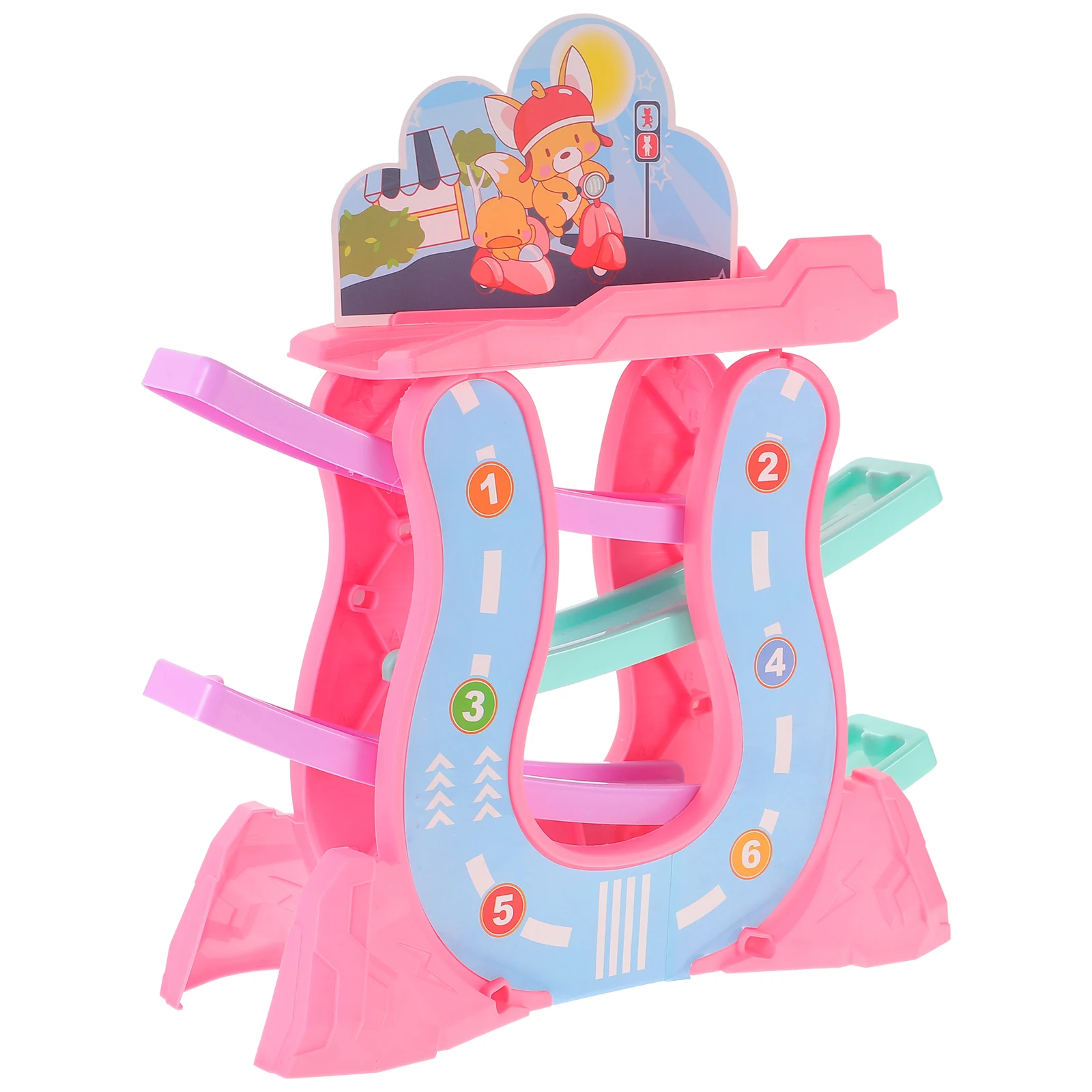 

Rail Car Glider Track Toy Safe Educational Playthings Kids Puzzle Interactive Child Fun Novelty Gadgets