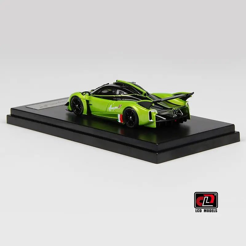 Modelo de coche a escala 1/64 fundido a presión LCD 1:64 Pagani Huayra, modelo de coche de aleación, vehículos de juego, juguetes para niños, caja Original