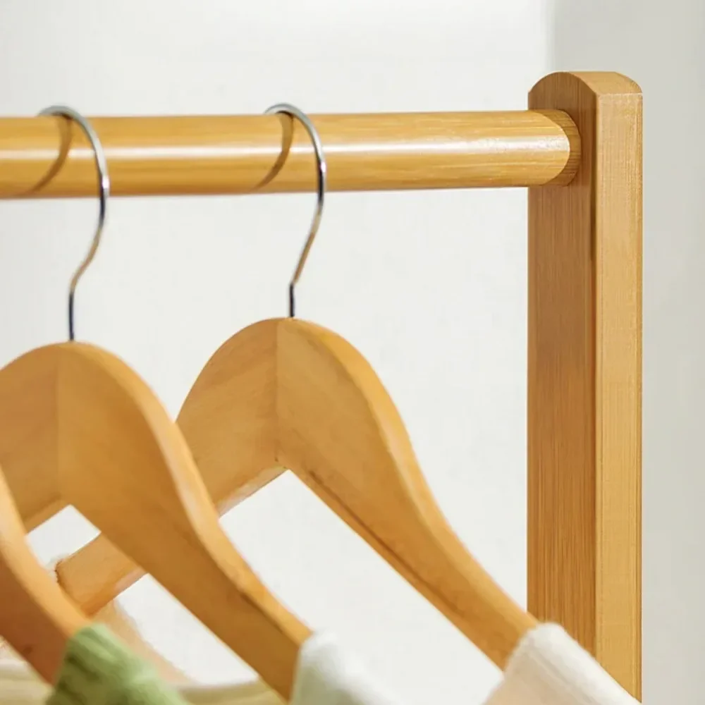 Clothes Hangers Simple Rack Floor Standing Clothes Hanger Multi Functional Pants Rack Home Bedroom Thickening Portable Coat Rack image 4