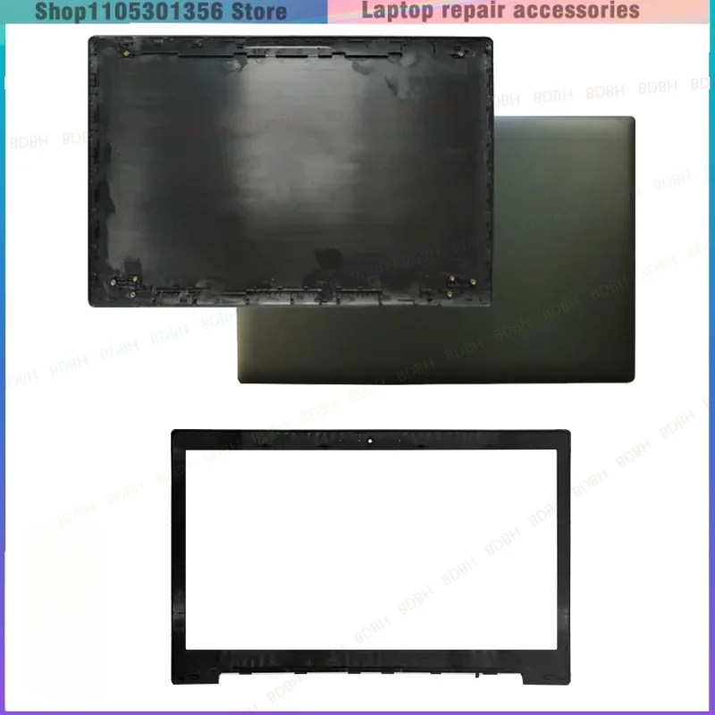 Para IdeaPad 320-15 320-15ISK 320-15IKB 320-15AST 320-15IAP: Nueva Cubierta Trasera LCD, Bisagras, Bisel Frontal y Tapa Superior para Portátil