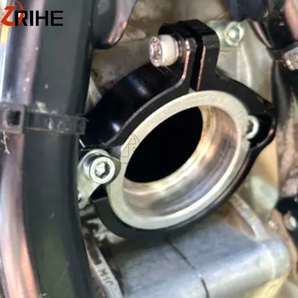 

Motorcycle Aluminium Exhaust Tip Muffler Pipe Clamp Flange Guard For GASGas Gas Gas 250 300 SX EXC XC XCW TPI 250 300 2017-2025