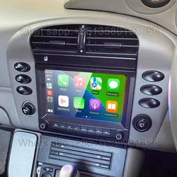 Dla Porsche 911 996 986 Cayman Boxster CarPlay Android Odtwarzacz samochodowy 8 rdzeni 12 GB + 256 GB DSP multimedia GPS autoradio Przycisk fizyczny