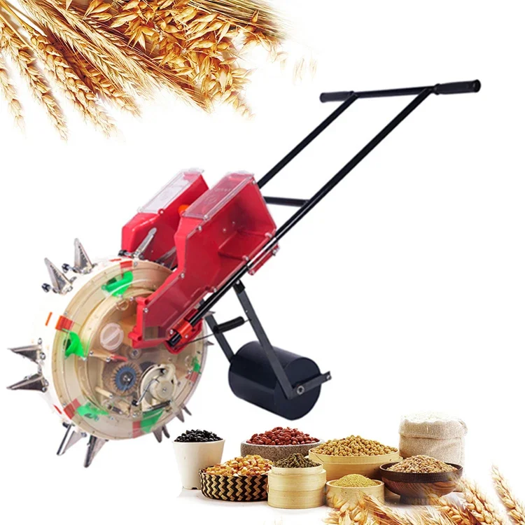 Farm wholesale hand held seed planter small seed planter  18 rows rice seed planter manual