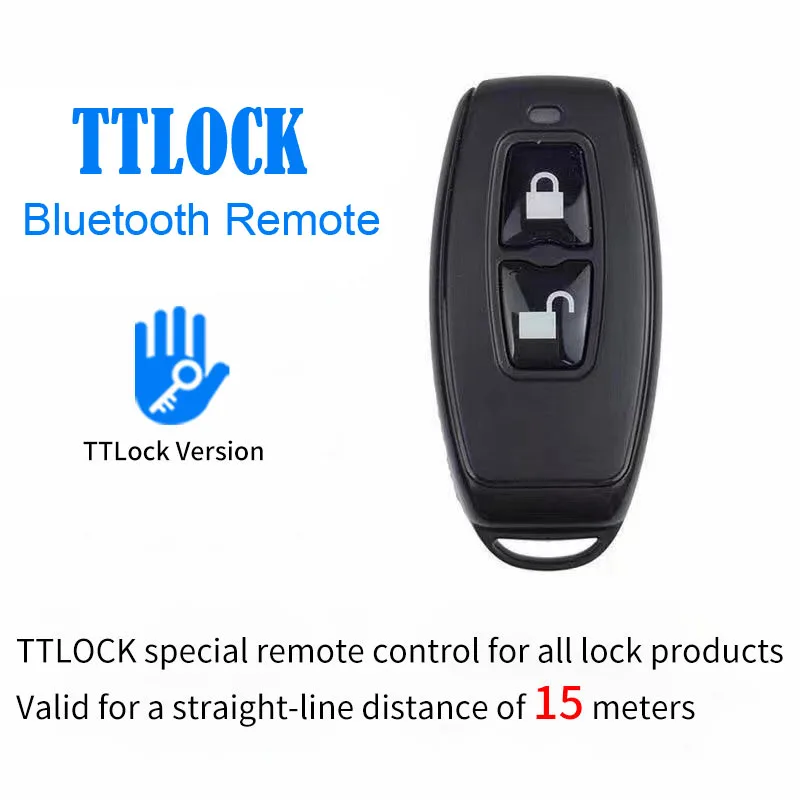 TTlock – clé télécommande sans fil 2.4GHz R1 pour les appareils TTLock APP, verrouillage intelligent avec bouton de déverrouillage et de