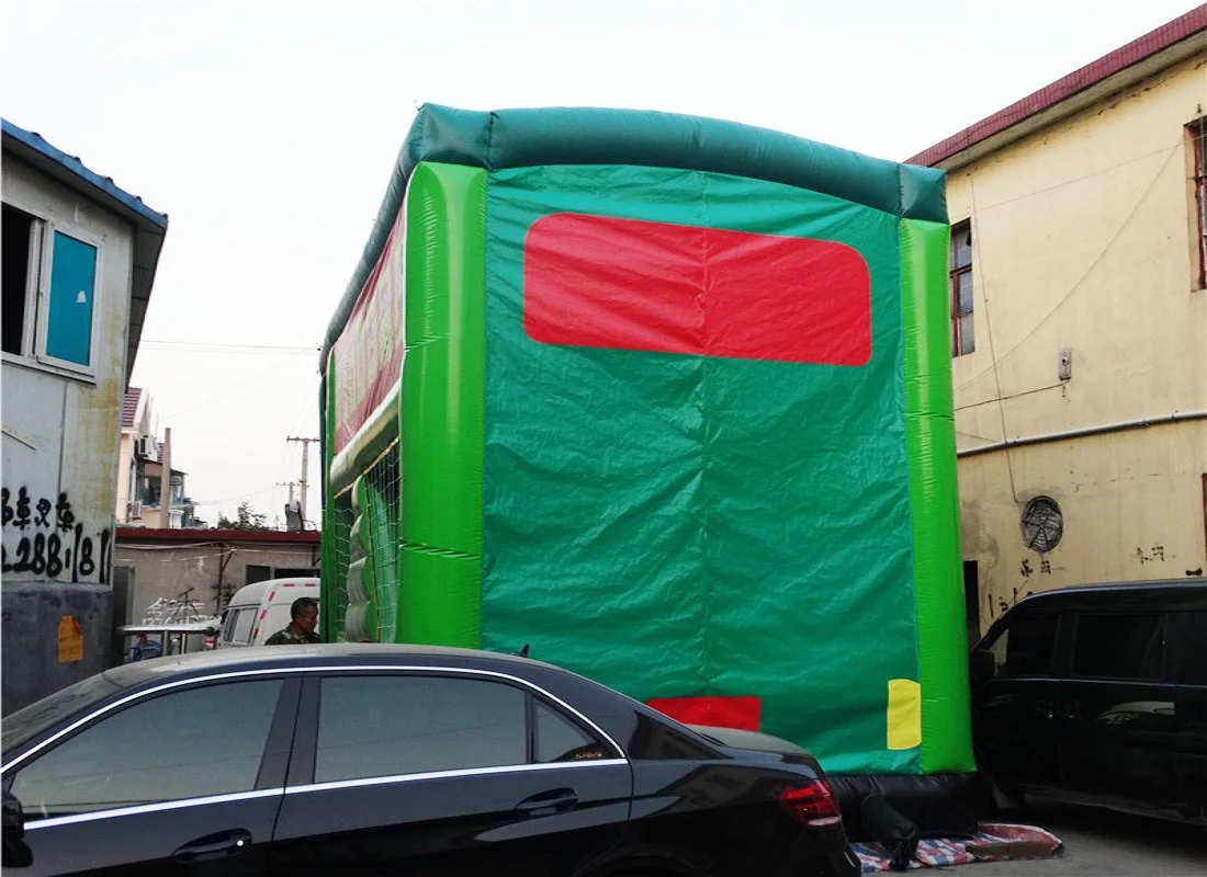 Bus Car Inflatable Castle, Outdoor Entertainment Equipment, Amusement Toys