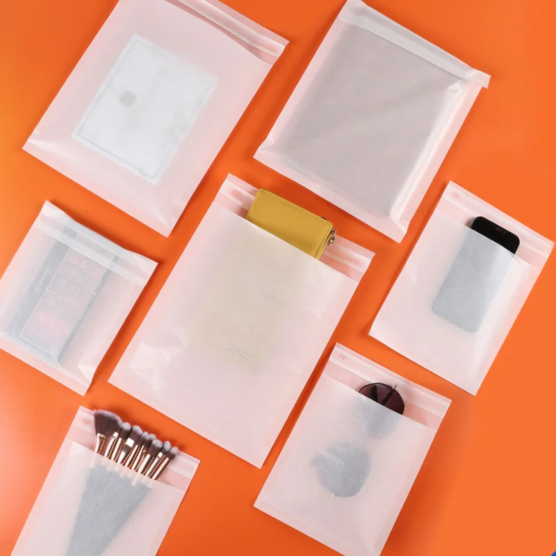 

50pcspcs Eco-friendly Biodegradable Glassine Oil Wax Paper Bags for Clothing and Accessories Packaging, Customizable with Logo