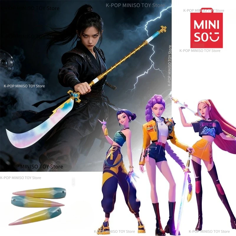 

Disguise Demon Hunter of KPop Rumi Mira Cosplay Long Blade Cartoon Halloween Christmas Fancy Party Costume Accessories