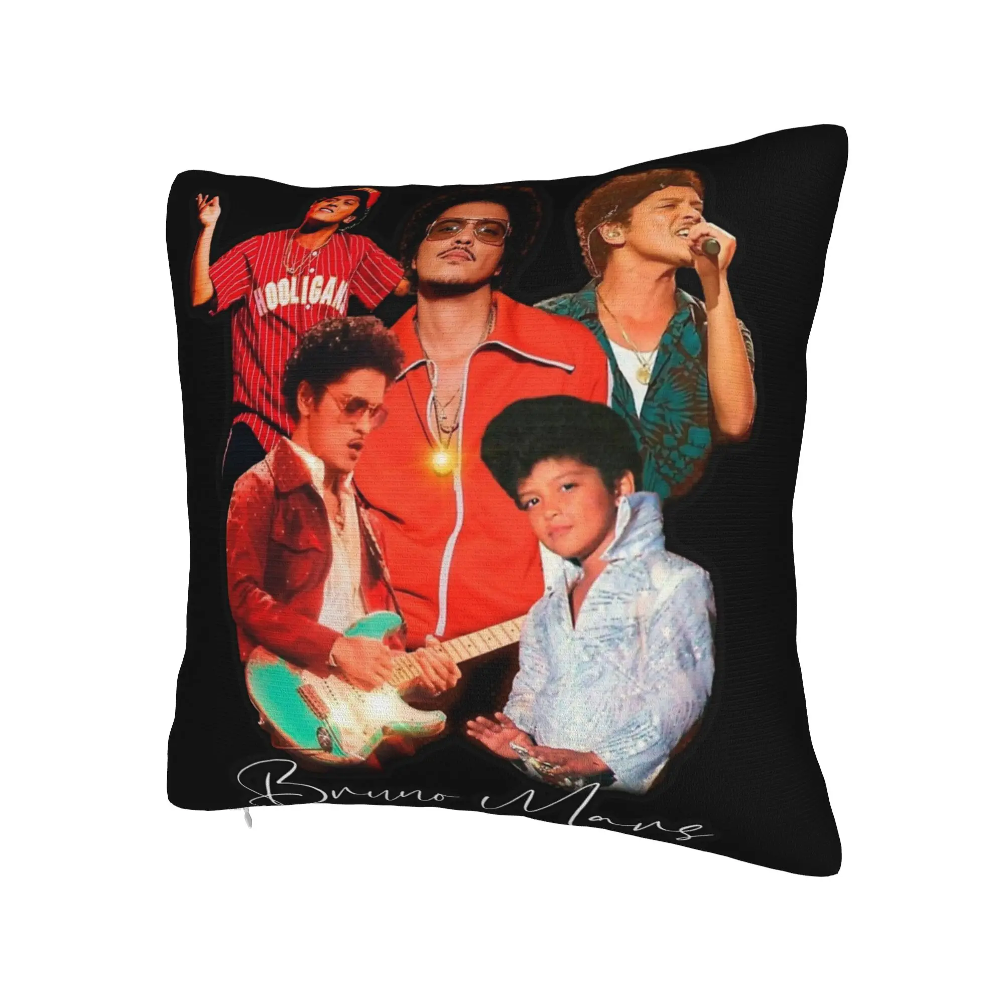 Decorative Pillow Covers Bruno Mars Romantic Tour 2026 Merchandise Home  Throw Pillow Case Cover Drop Shipping Multi-Size