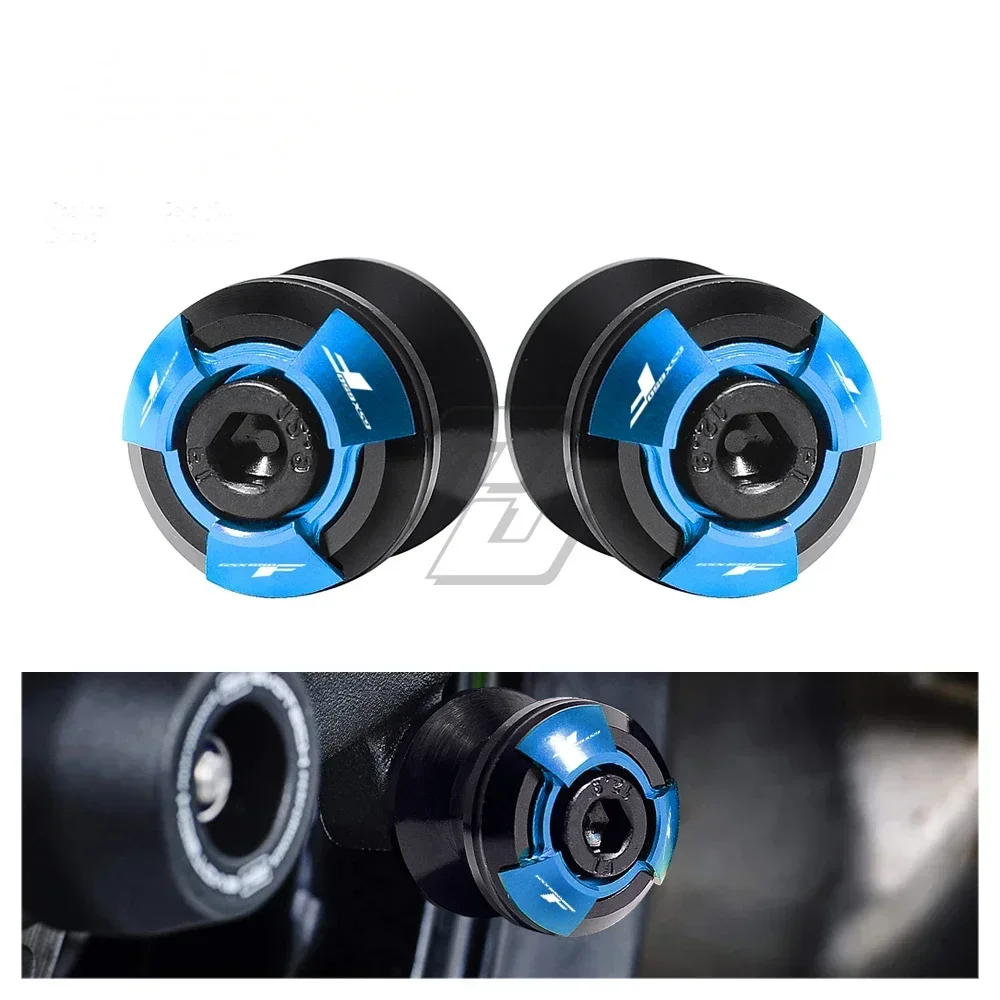 

CNC Aluminum Motorcycle Spools Slider Stand Screws Case for Suzuki GSX650F 2008-2017