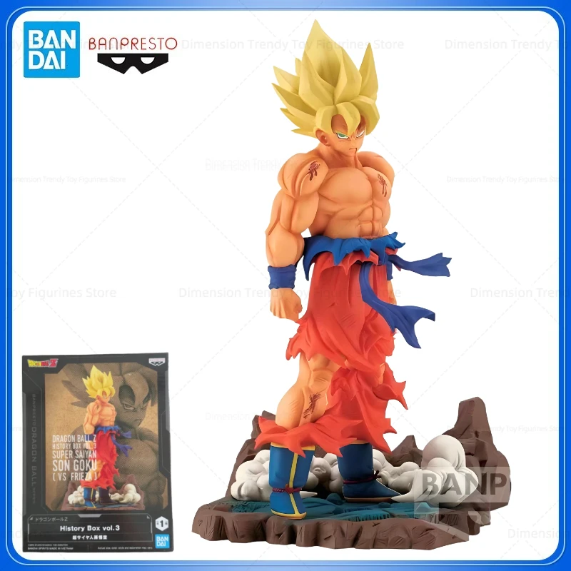

Bandai в наличии Banpresto, оригинальная историческая коробка, том 3, аниме Dragon Ball Son Goku, экшн-фигурка, модель, игрушка в подарок DT