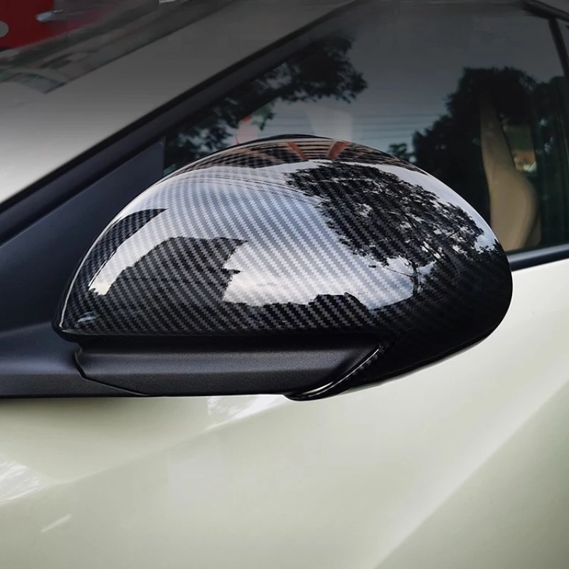 

For BYD Seagull LHD Rearview Mirror Cover Blackened Rearview Mirror All-inclusive Mirror Shell Ear Scratch-proof Decoration