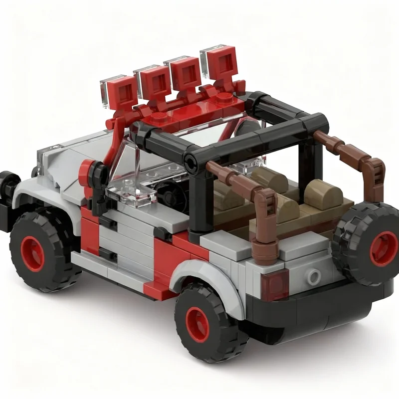 224 adet MOC Jurassic Park Jee - Kids Education Park incelemesi ve fiyatı