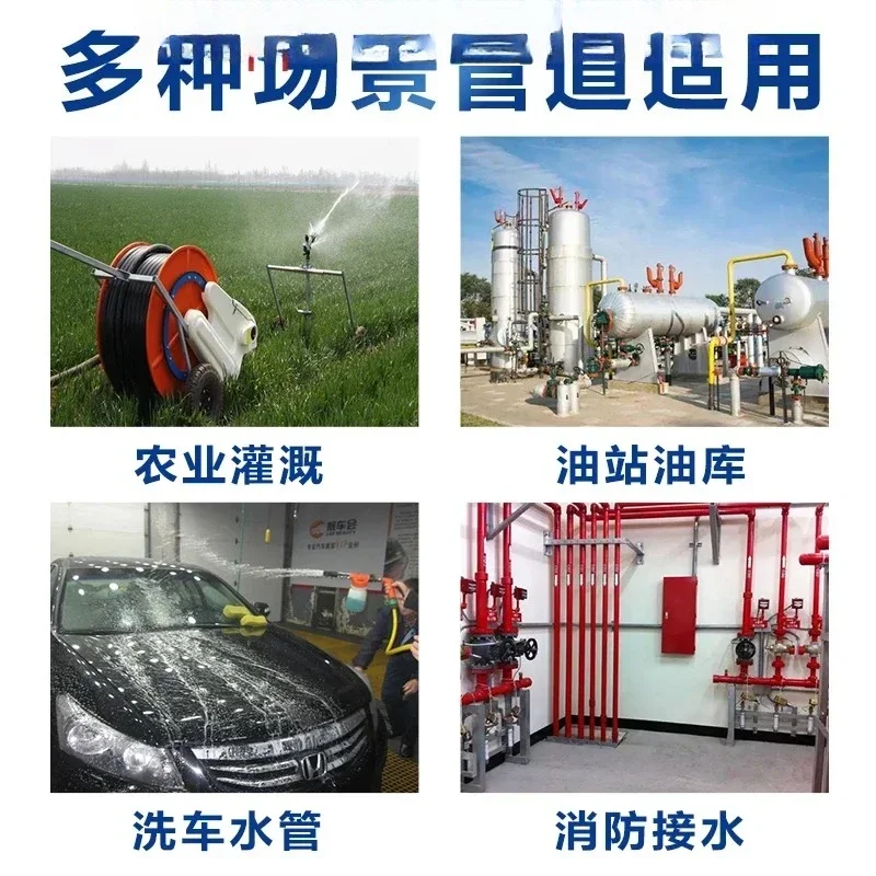 Popular Product Automatic Shrink Reel Fueler Drone Agricultural Dispensing Firefighting Hose Reeler