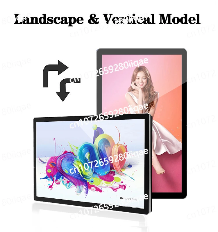 21 21.5 22 23 24 27 32 Inch Win10 Win11 Android 9 Android 11 Wall Mount Touchscreen Monitor Touch Digital Screen