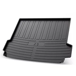 Car rear trunk mat For BMW X3 F25 2011 2012 2013 2014 2015 2016 2017 Styling Cargo Boot Liner Tray Anti Slip Mat Accessories