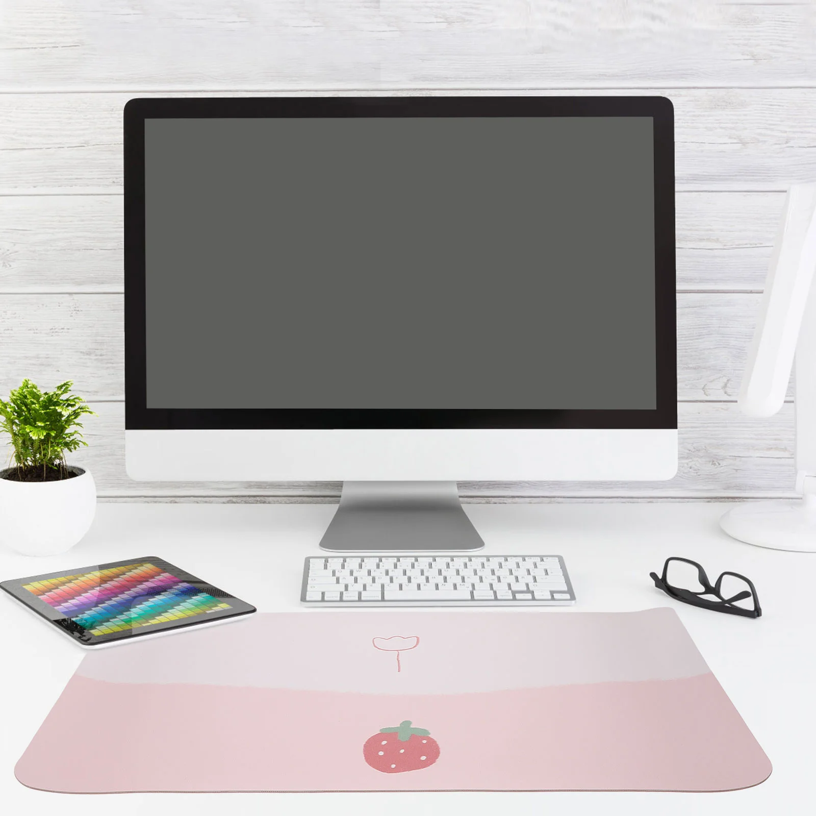 

1pc Computer Desk Non-Slip Keyboard Gaming Mouse Pad For Office Home Study Gaming Laptop Use Mouse Pad