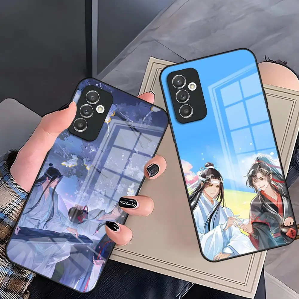 Mo Dao Zu Shi Phone Case For Samsung S26 S25 Plus S20 S20 Plus S22 Ultra S23 FE S21 Plus S21 Ultra Glass Cover