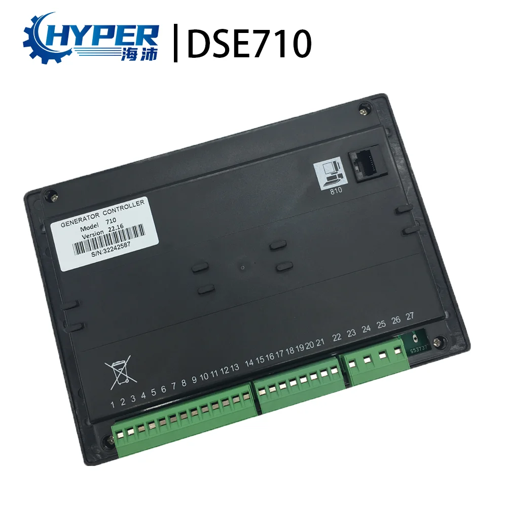 Deep Sea DSE710 Copy Generator Electronic Controller Module Control Panel LCD Display for Dse710 Diesel engine parts