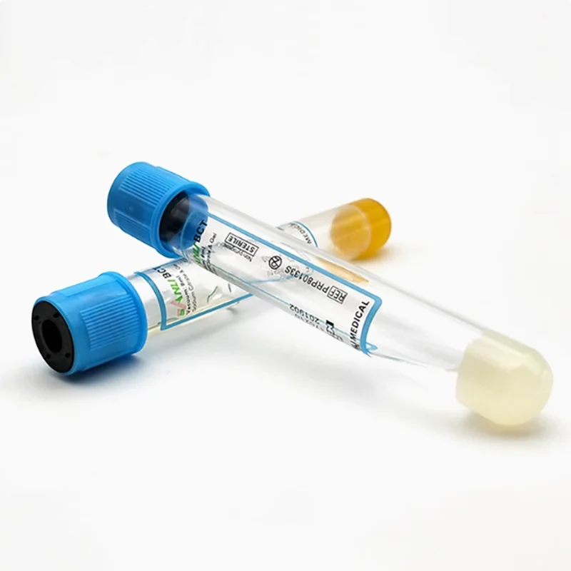 Sterile Vacuum Blood Collection Tube 8ml Vacuum Container With Sodium Citrate & Seperate Gel Blood Collectio Tube KIT