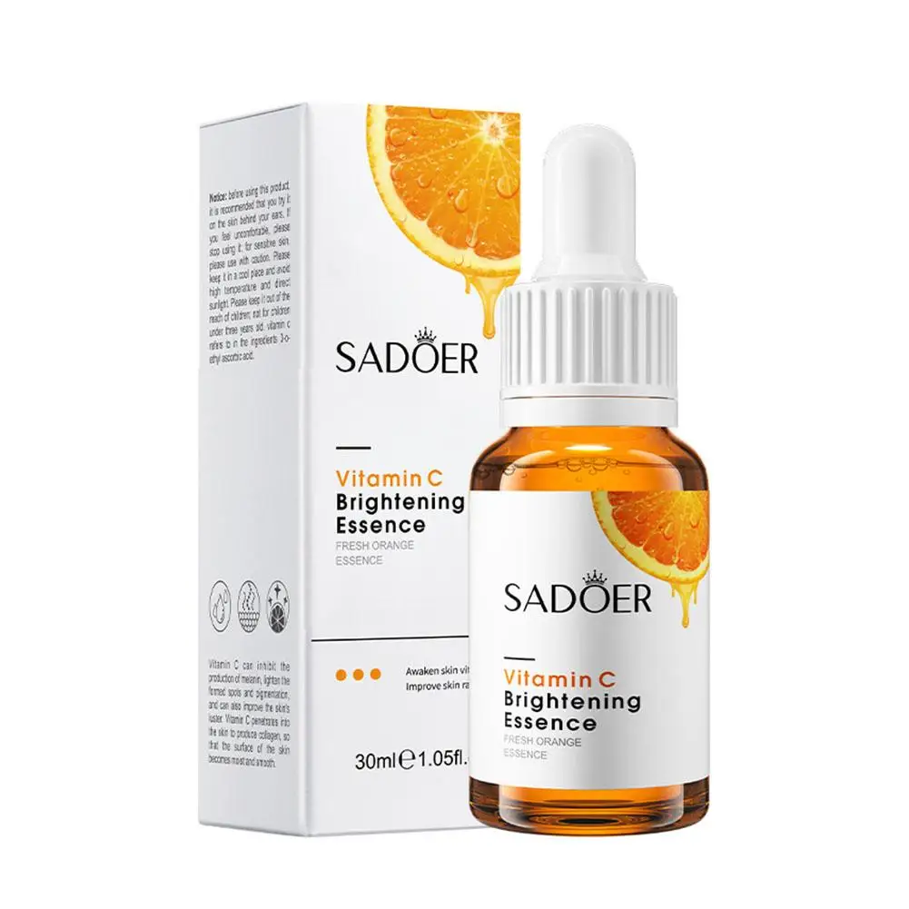 30 Mlvitamine C Essence Hydraterende Reparatie Anti-Aging Skin Essence Care Helderder Hyaluronzuur Gezichtsproducten Huidvlekken Li M8w8