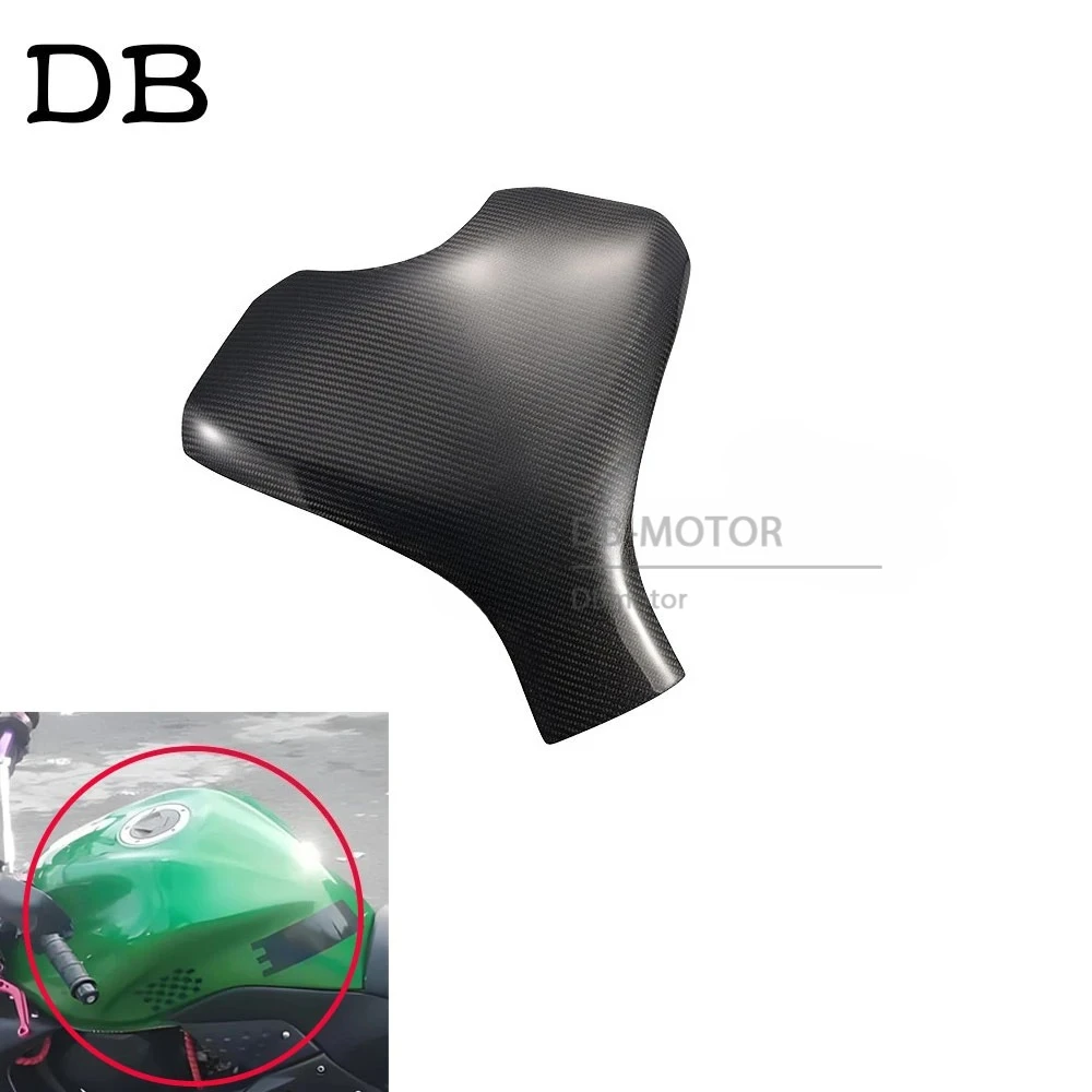 

Fit For Kawasaki Z1000 Z 1000 2010 - 2012 2011 Motorcycle Accessories Fuel Gas Tank Cover Protector Real Carbon Fibre