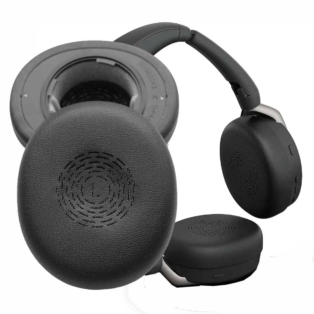 

V-MOTA Ear Pads Compatible with Jabra Evolve2 65 Flex Wireless Stereo Headset (Do Not Fit Evolve2 65 MS Headset) (1 Pair)