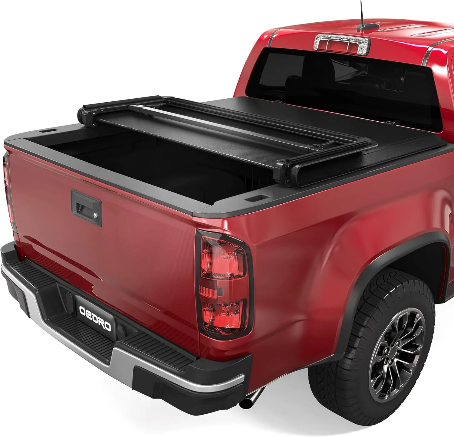 

Soft Tri-Fold Truck Bed Tonneau Cover for 2015-2025 Chevy Colorado/GMC Canyon 5.2ft Bed - Waterproof, Easy Install