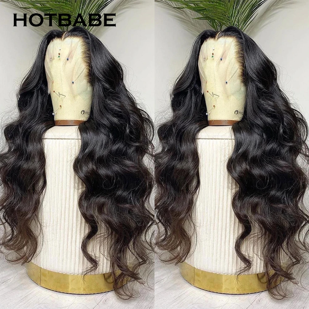 HD Transparent Lace Frontal Wig Full Lace Wig Body Wave Lace Front Wigs For Women Human Hair Brazilian Pre Plucked Hair Wigs