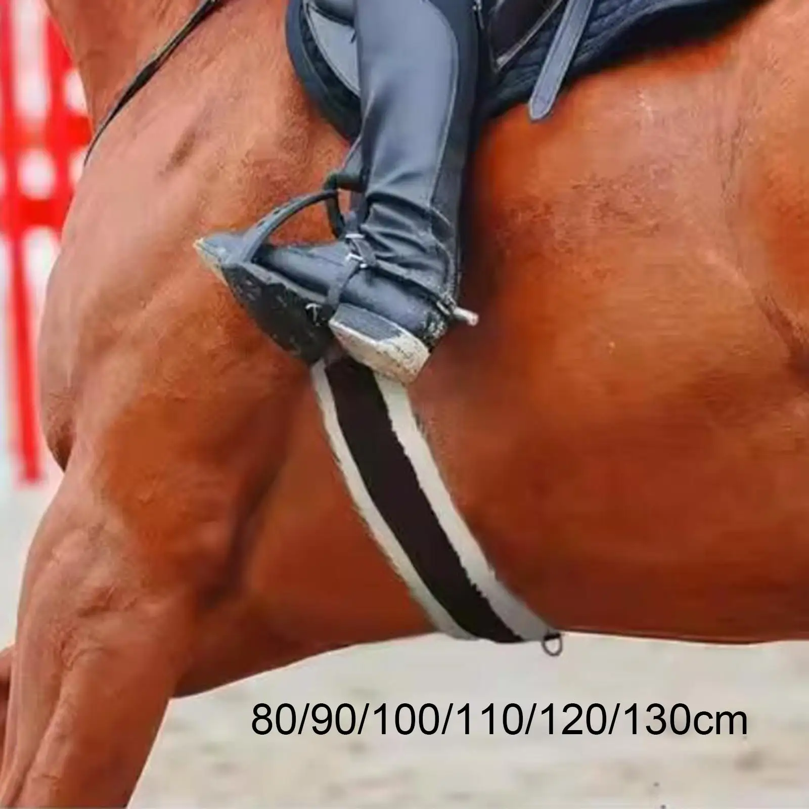 non-slip-horse-girth-adjustable-flannel-equestrian-tack-saddle-belt-for-dressage-and-horse-sports