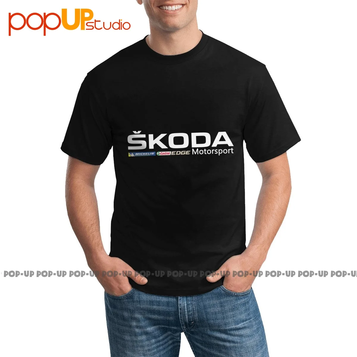 Cool Skoda Motorsport Rally Fabia Wrc S2000 Racing Sport Car 2018 T-shirt Retro Streetwear Tee Shirt