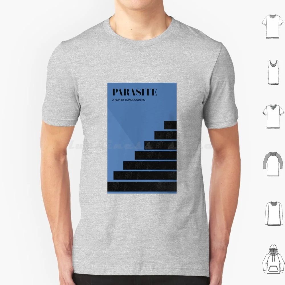 Parasite Minimalist Movie Poster T Shirt Cotton Men Women Diy Print Parasite Minimalist Minimalism Movie Film A24 Oscars Movies