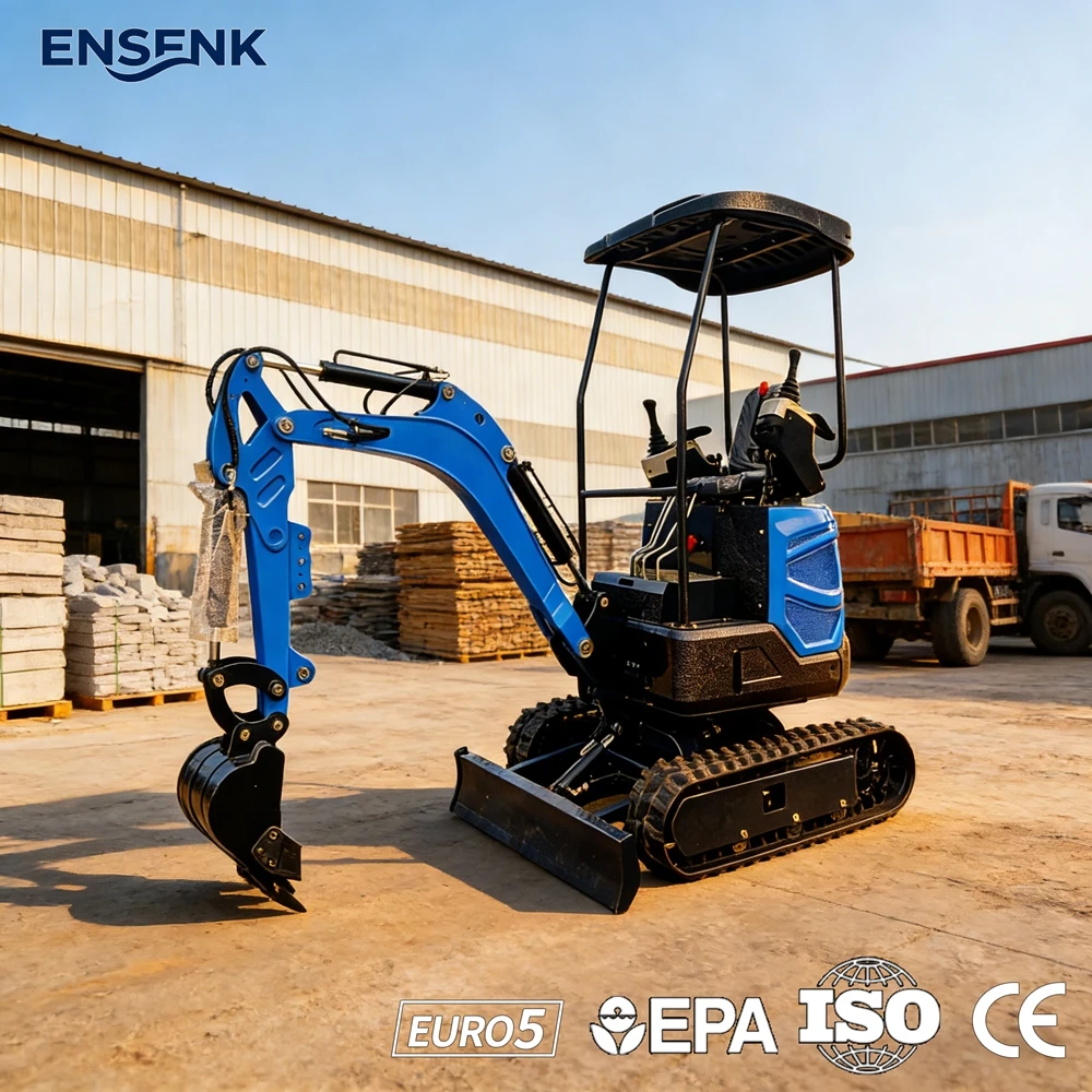 

Mini Excavator 1.5Ton 2.0Ton 3.0Ton Construction 2.5Ton Multifunctional Agricultural CE Epa Euro5 Factory Direct
