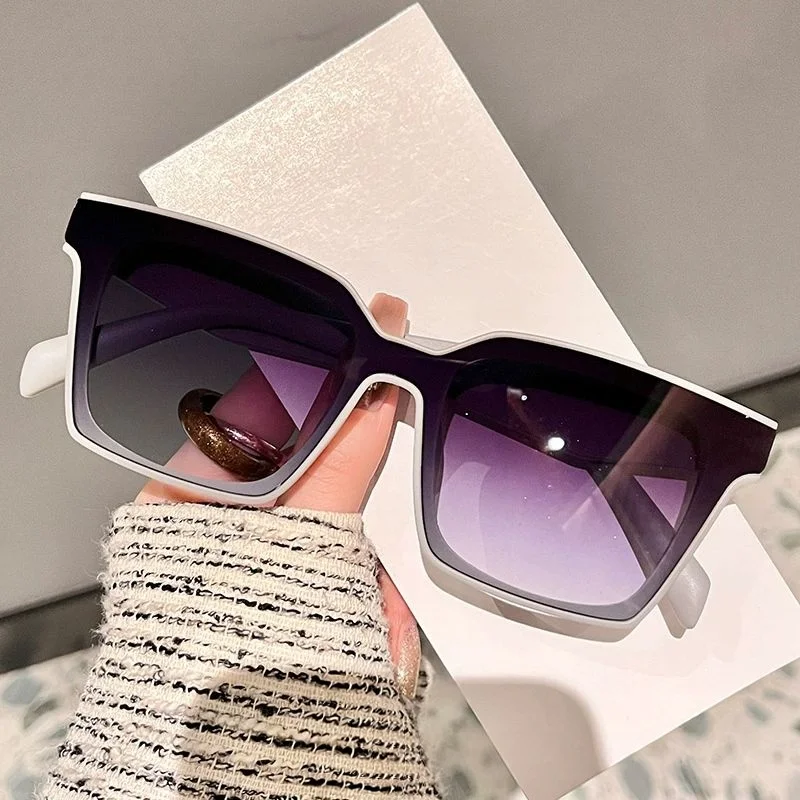 Neue quadratische einteilige Sonnenbrille für Damen und Herren DS-8198