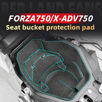 Używane do HONDA FORZA 750 XADV 750 akcesoria motocyklowe przechowywanie podkładka ochronna Box Liner Seat Bucket Pad zestawy bloków