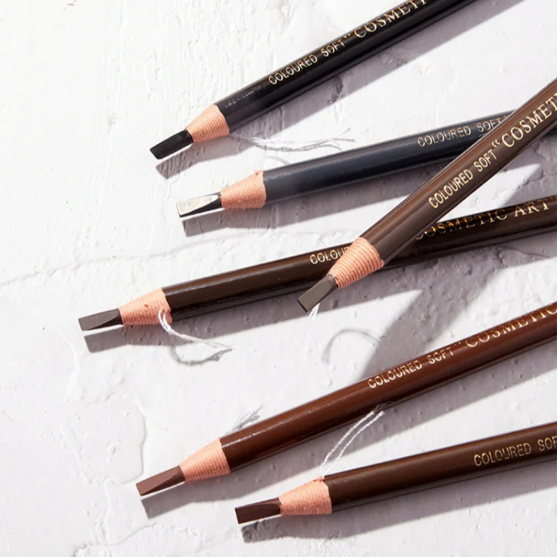 Tear Off Pull Line Eyebrow Pencil Not Sharpen Need Eyebrow Pencil Natural Color Rendering Sweat Proof And Smudge Proof