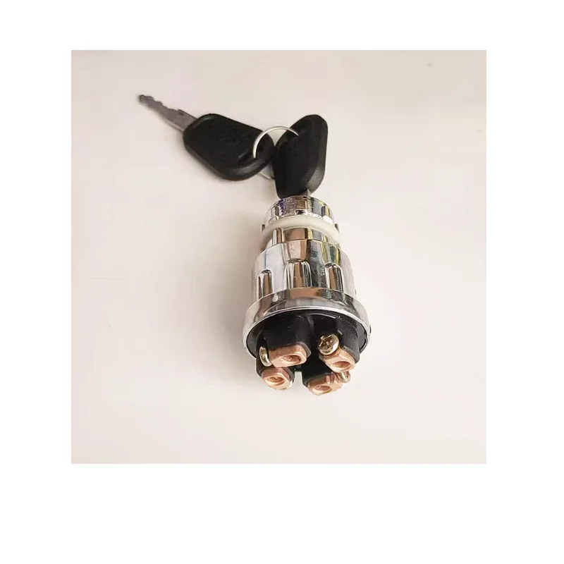 JK423 ignition lock key tractor agricultural vehicle engineering vehicle forklift start switch 404 key switch