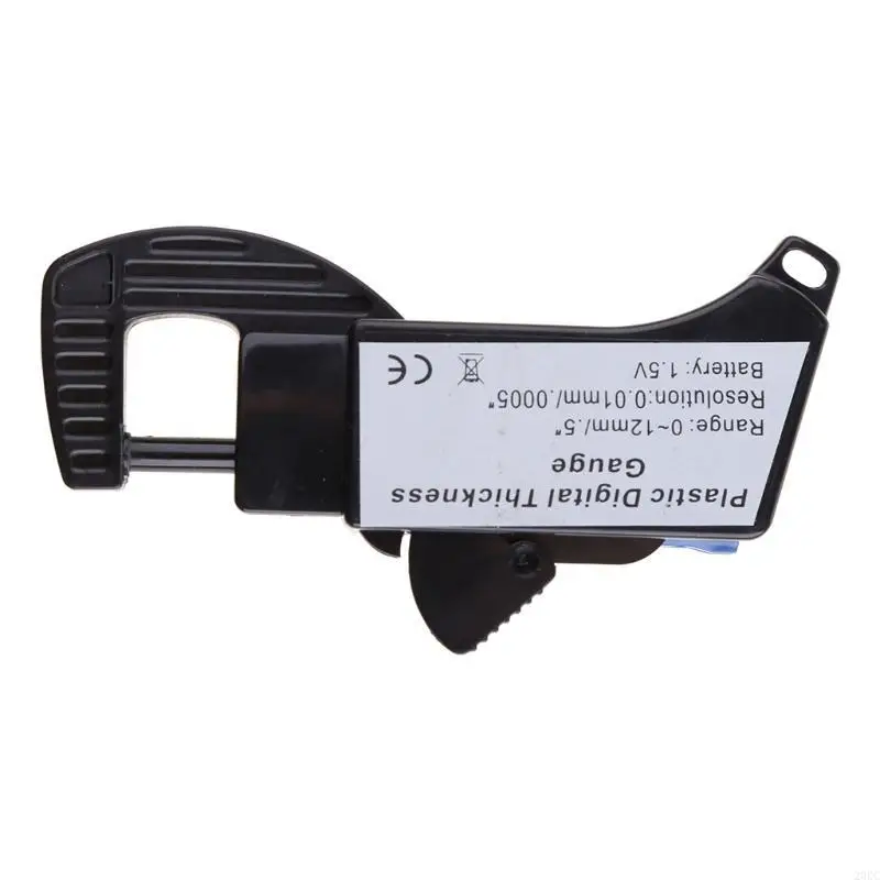 

20RC Electronic Digital LCD 0-12.7mm Thickness Caliper Carbon Fiber Micrometer Guage