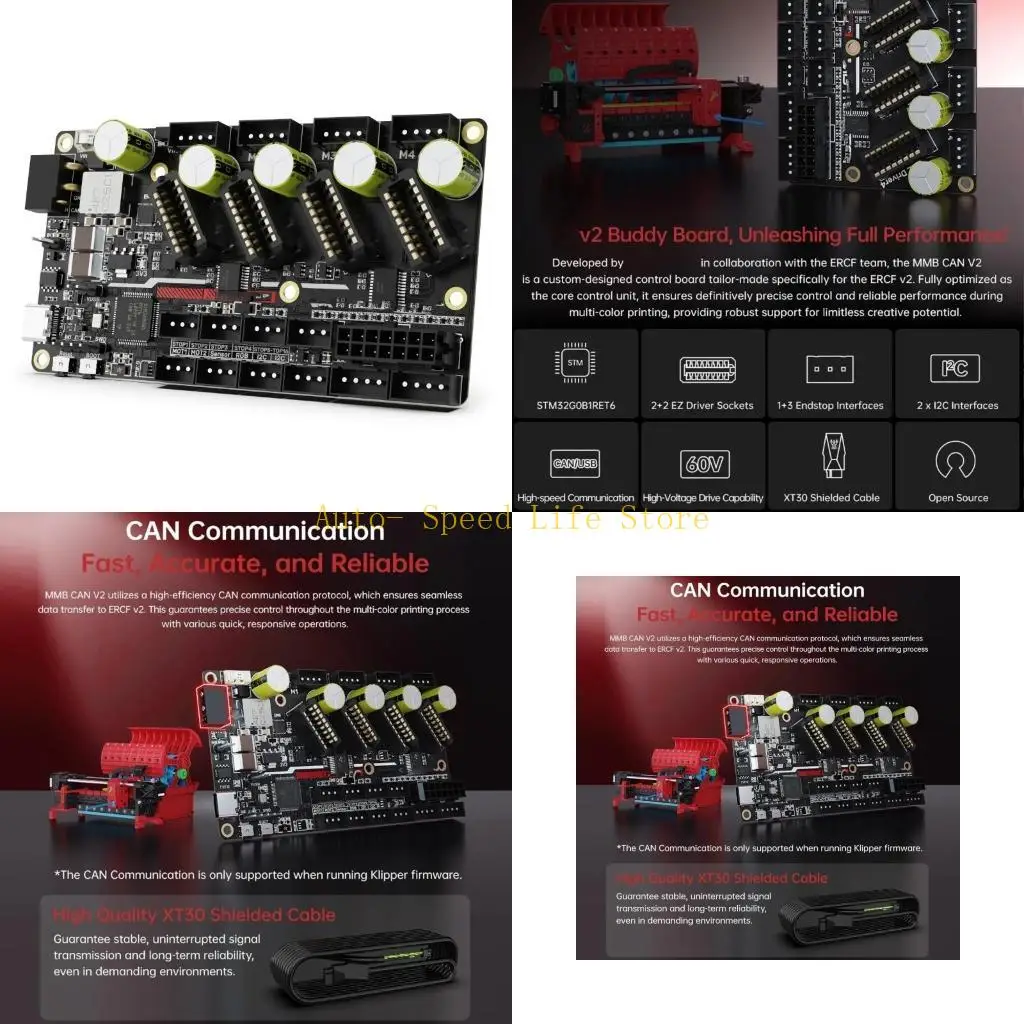 

02DA для платы управления ERCF MMB CAN V2 Разъяренная кроличья кормление морковина.