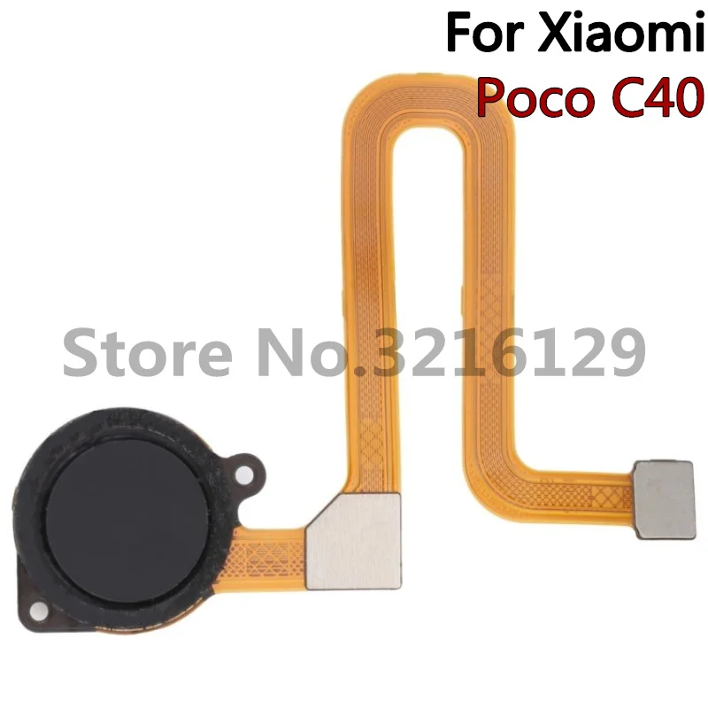 100% Original For Xiaomi Poco F2 M3 Pro X2 C40 F4 GT Fingerprint Sensor Home Button Return Key Flex Cable Replacement