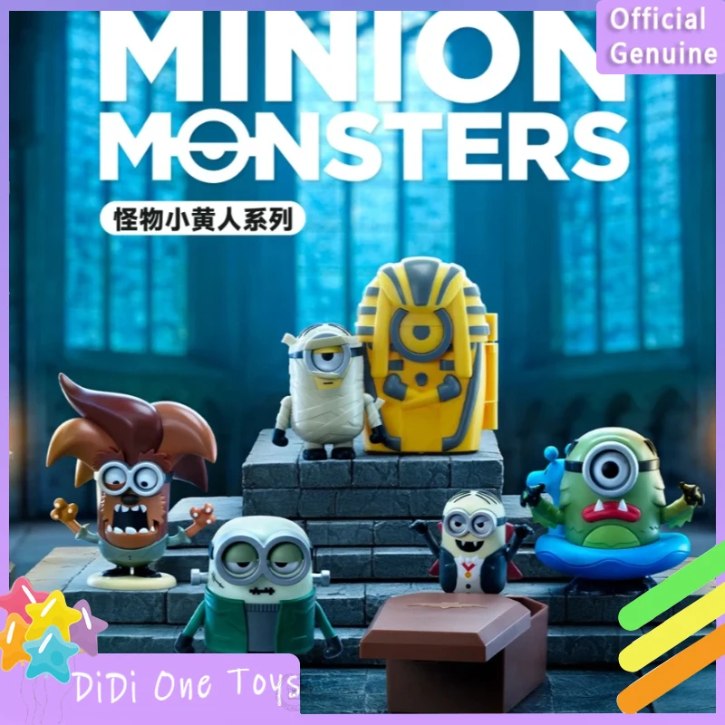 

52TOYS натуральная серия Миньонов Монстров заводная фигурка слепая коробка милая забавная коллекционная игрушка подарочное украшение для детей и взрослых