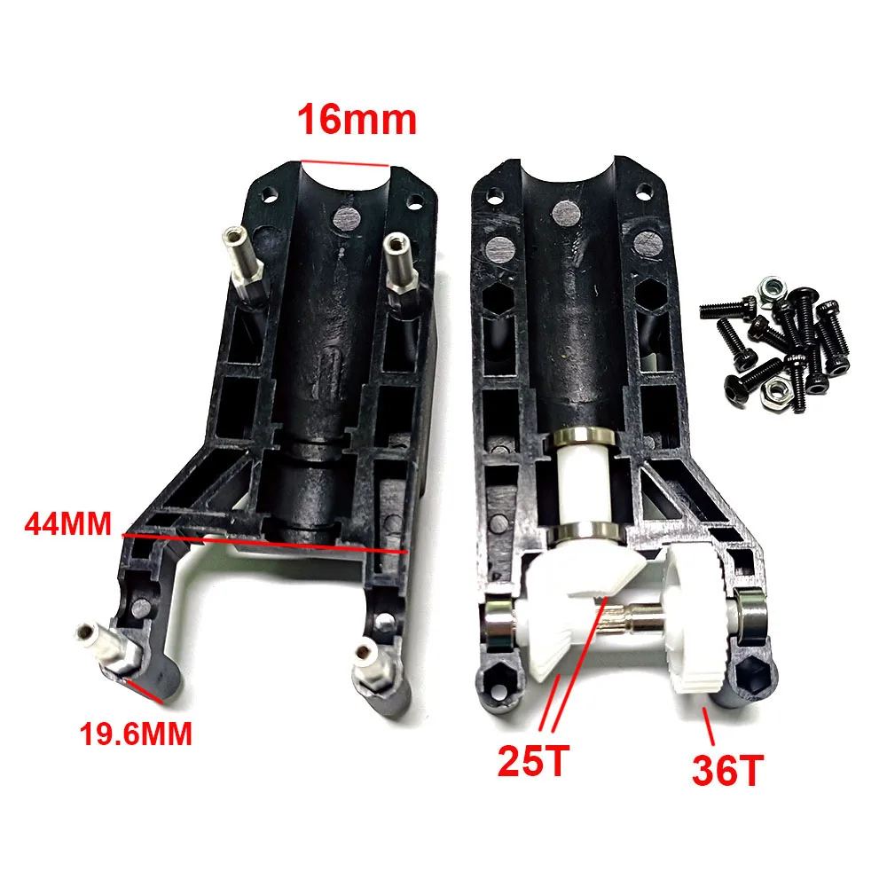 Peças do quadro principal de fibra de carbono Trex 500, correia compatível/tubo de torque para alinhar helicóptero Trex 500 PRO 500E PRO FBL