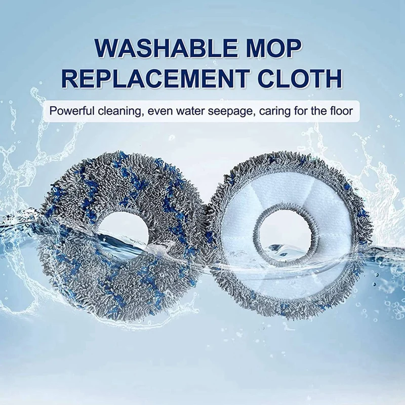 2025-2X Vacuum Cleaner Floor Care Replacement Parts Kit For ECOVACS DEEBOT X1 Omni/X1TURBO/X1 Plus Robot Vacuum Cleaner