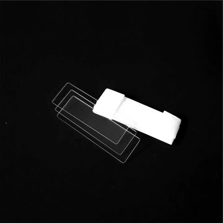 

Transparent fused quartz plate quartz glass slide 75*25*3mm