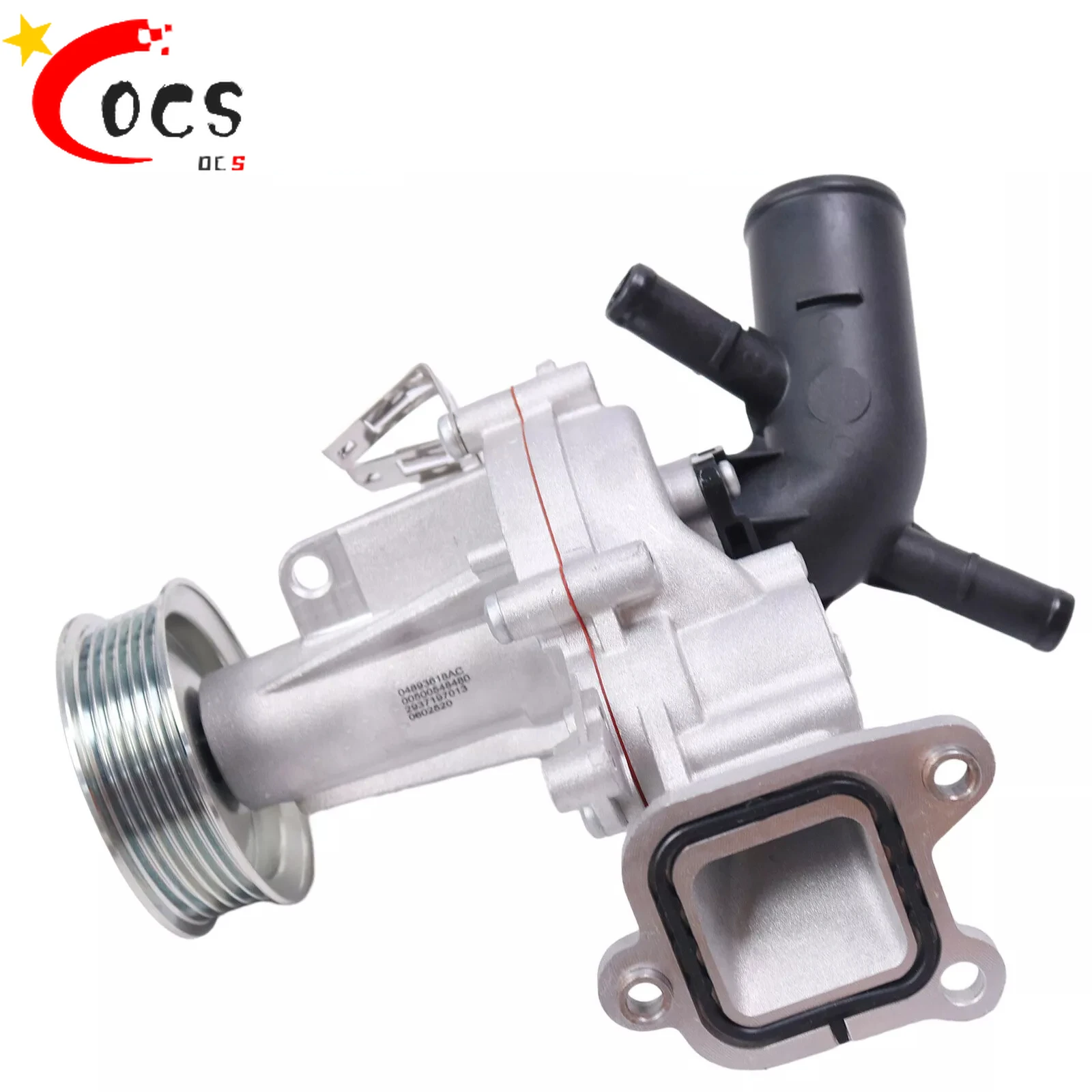 Engine Coolant Water Pump For Jeep Cherokee 2.0L L4 2019-2023 04893618AE 04893618AD 4893618AC 04893618AB