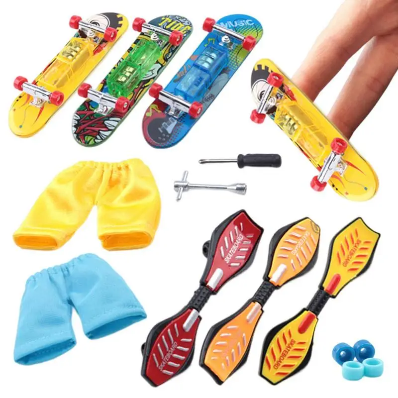 

Finger Skateboards For Kids Mini Fingerboards For Fingertips Light Up Professional Fingerboard Portable Mini Skateboard Teen