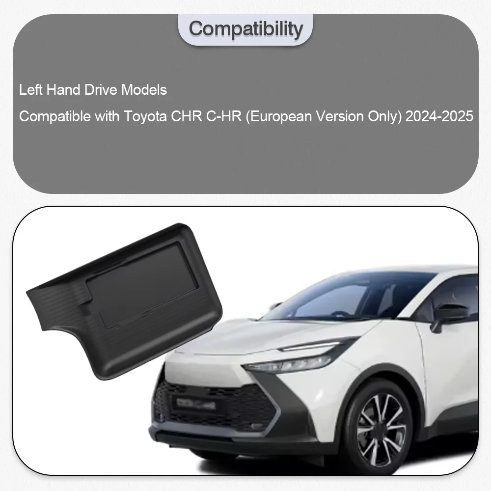 

Car Wireless Charging Protective Pad Central Control Storage Non-Slip Mat For Toyota CHR C-HR EU Version 2024-2025