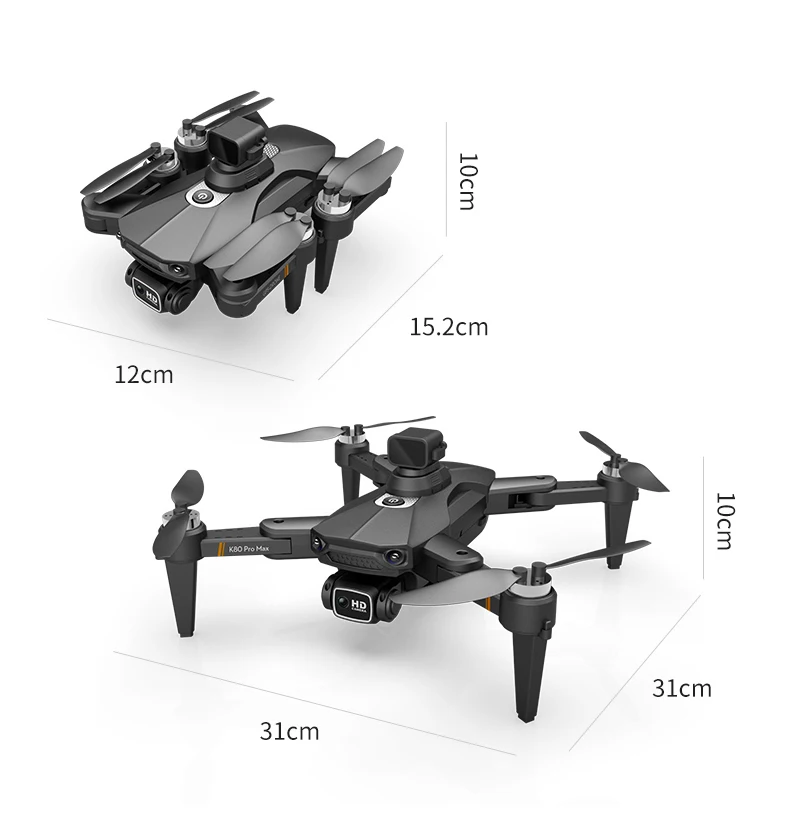 

Professional K80 Pro Max Drone 8K HD Dual Camera 5G Image Transmission GPS Positioning Drone Long Range Mini Dron K80Pro Max